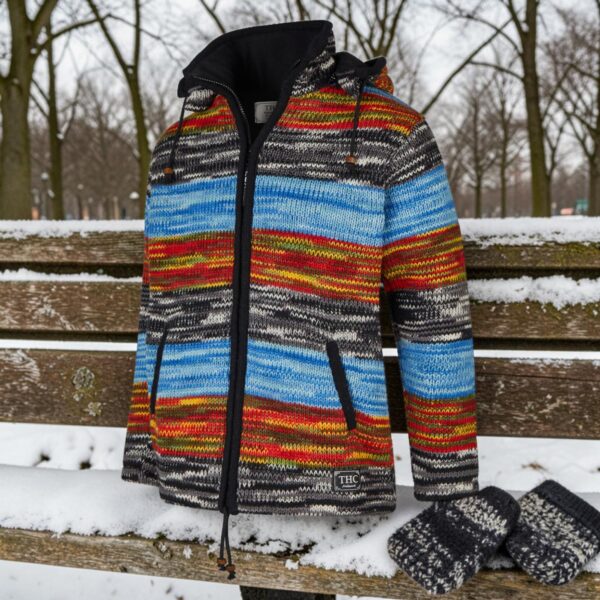 THC-Schafwoll-Strickjacke-820-6|THCStrickjacke820 THC Schafwoll Strickjacke 820 6