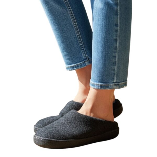 pantoffel-schwarz-5|THCSlipperSchwarz THC Pantoffel Slipper schwarz 5