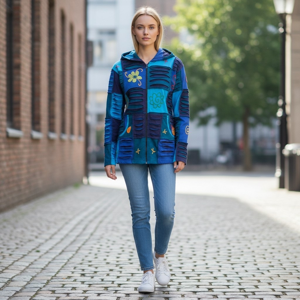 Baumwoll-Patch-Jacke-Blau-4|PatchjackeBlau