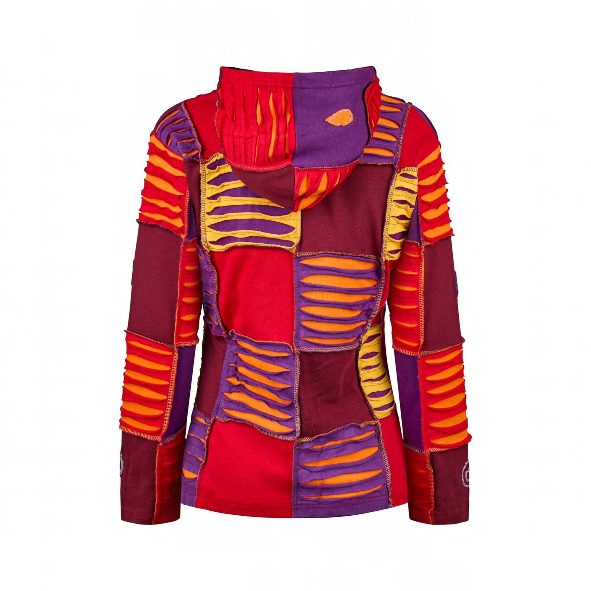 Pulli2_3|PatchjackeOrange
