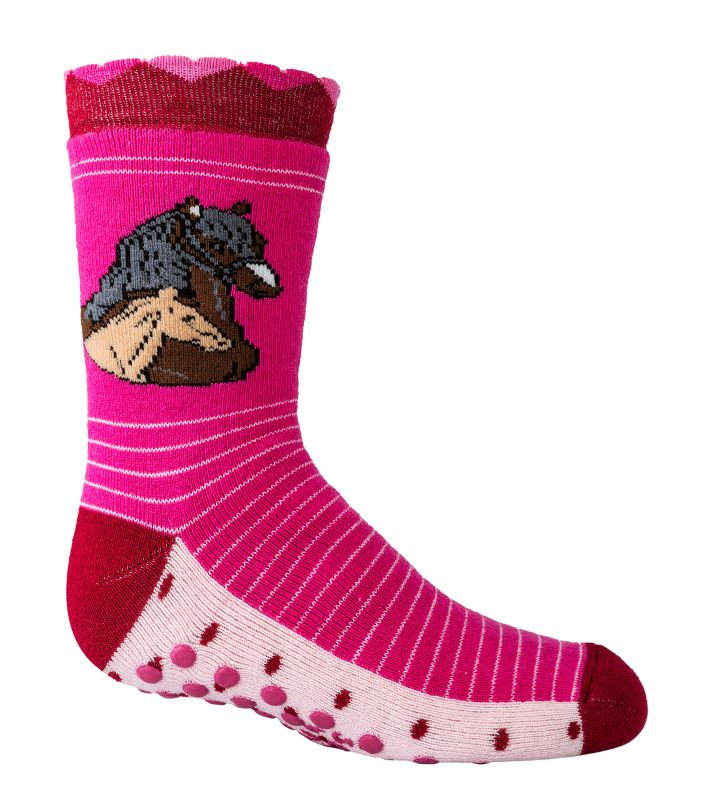 Socks 4 Fun Kindersocken ABS Pferde – Bild 1